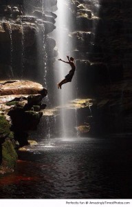 Taking-the-plunge-next-to-a-waterfall-resizecrop--